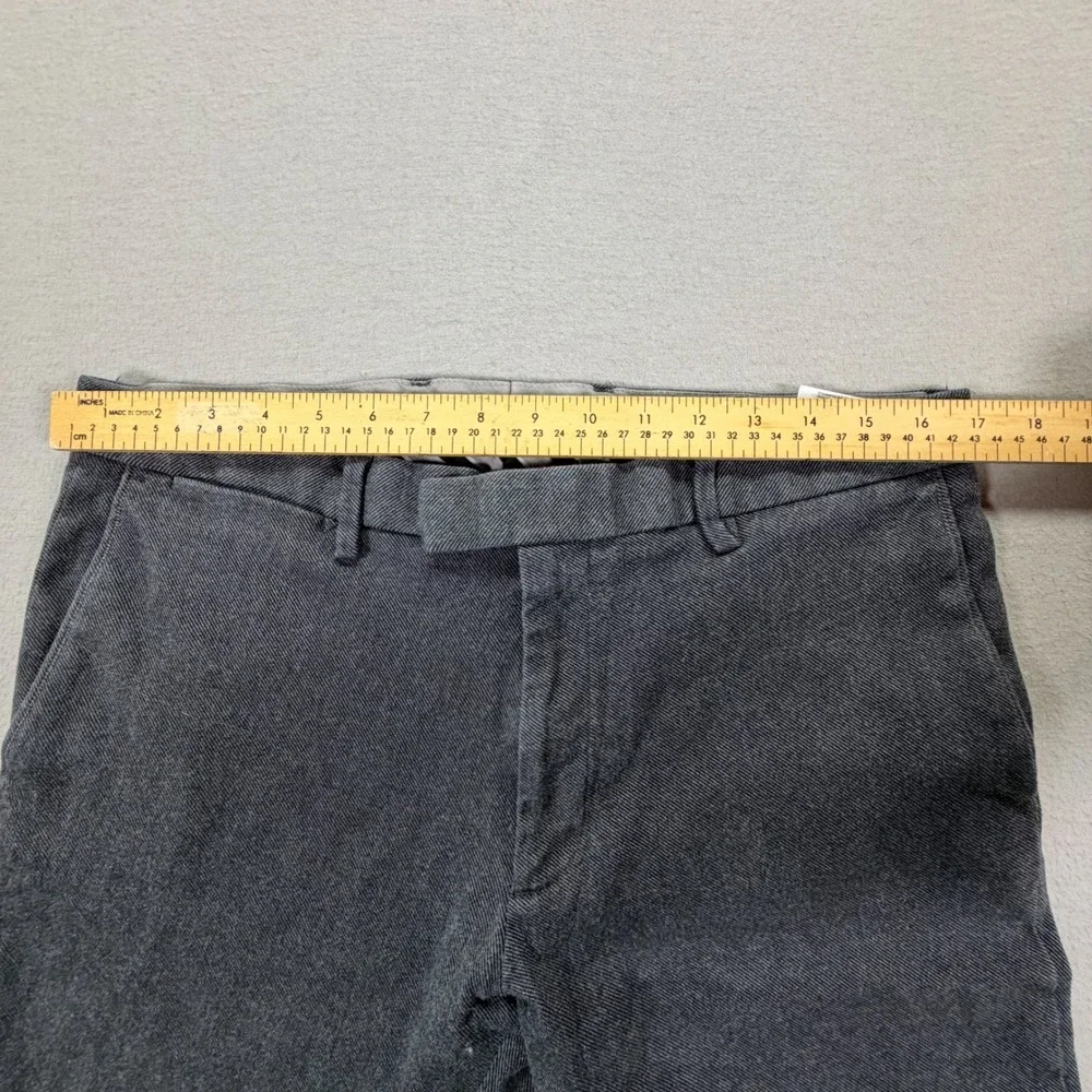 Banana Republic‎ Skinny Fit Pants Mens 34x34 Good Gray Cotton Stretch Trousers